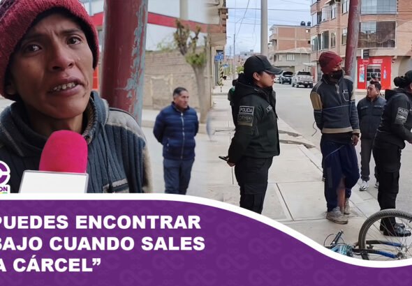 “No puedes encontrar trabajo cuando sales de la cárcel”