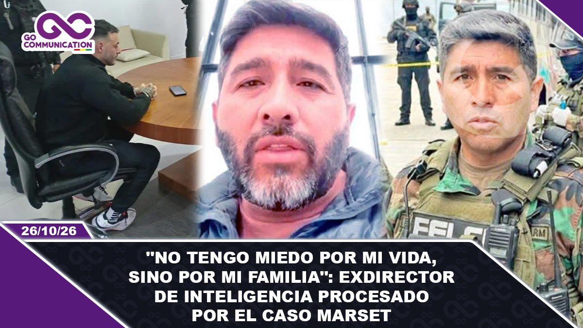No tengo miedo por mi vida, sino por mi familia Exdirector de Inteligencia procesado por el caso Marset