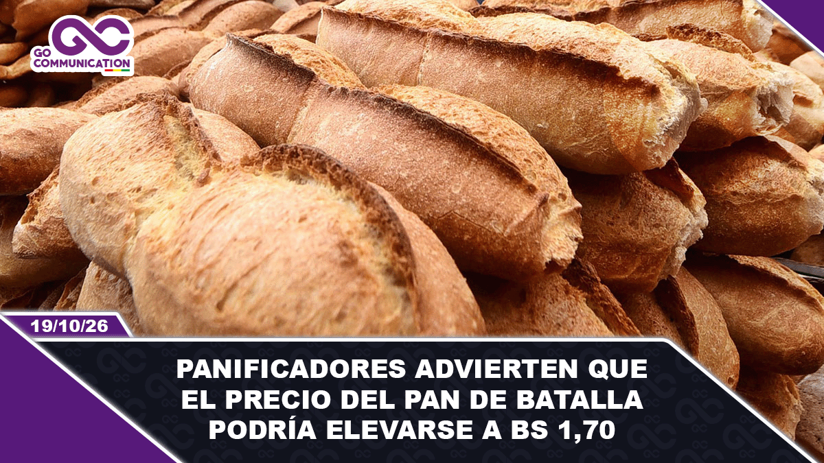 Panificadores advierten que el precio del pan de batalla podría elevarse a Bs 1,70