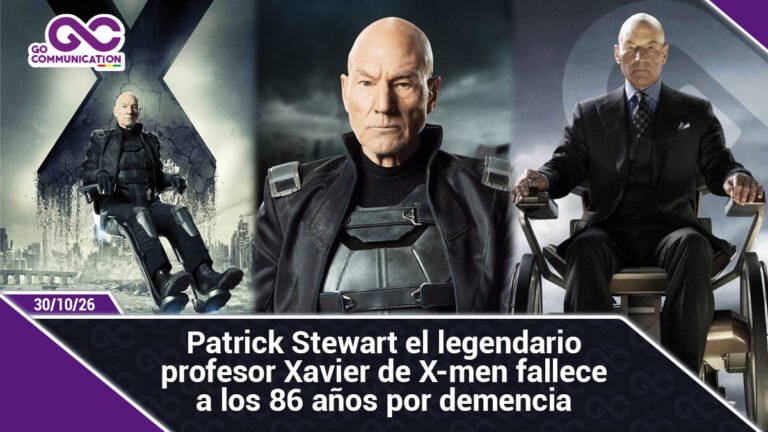 Patrick Stewart el legendario profesor Xavier de X-men fallece a los 86 años por demencia