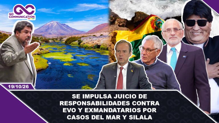 Se impulsa juicio de responsabilidades contra Evo y exmandatarios por casos del mar y Silala