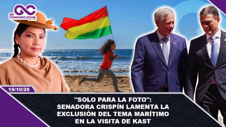 Solo para la foto senadora Crispín lamenta la exclusión del tema marítimo en la visita de Kast