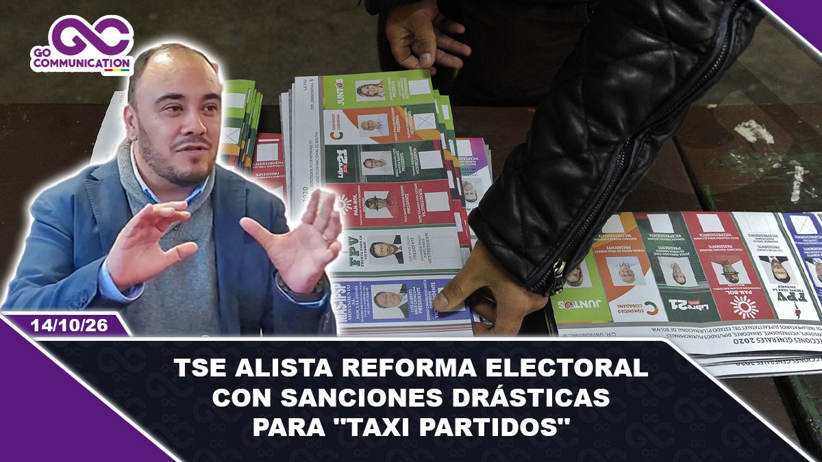 TSE alista reforma electoral con sanciones drásticas para taxi partidos