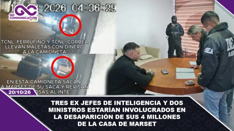 Tres ex jefes de inteligencia y dos ministros estarían involucrados en la desaparición de $us 4 millones de la casa de Marset
