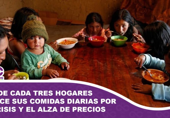 Uno de cada tres hogares reduce sus comidas diarias por la crisis y el alza de precios
